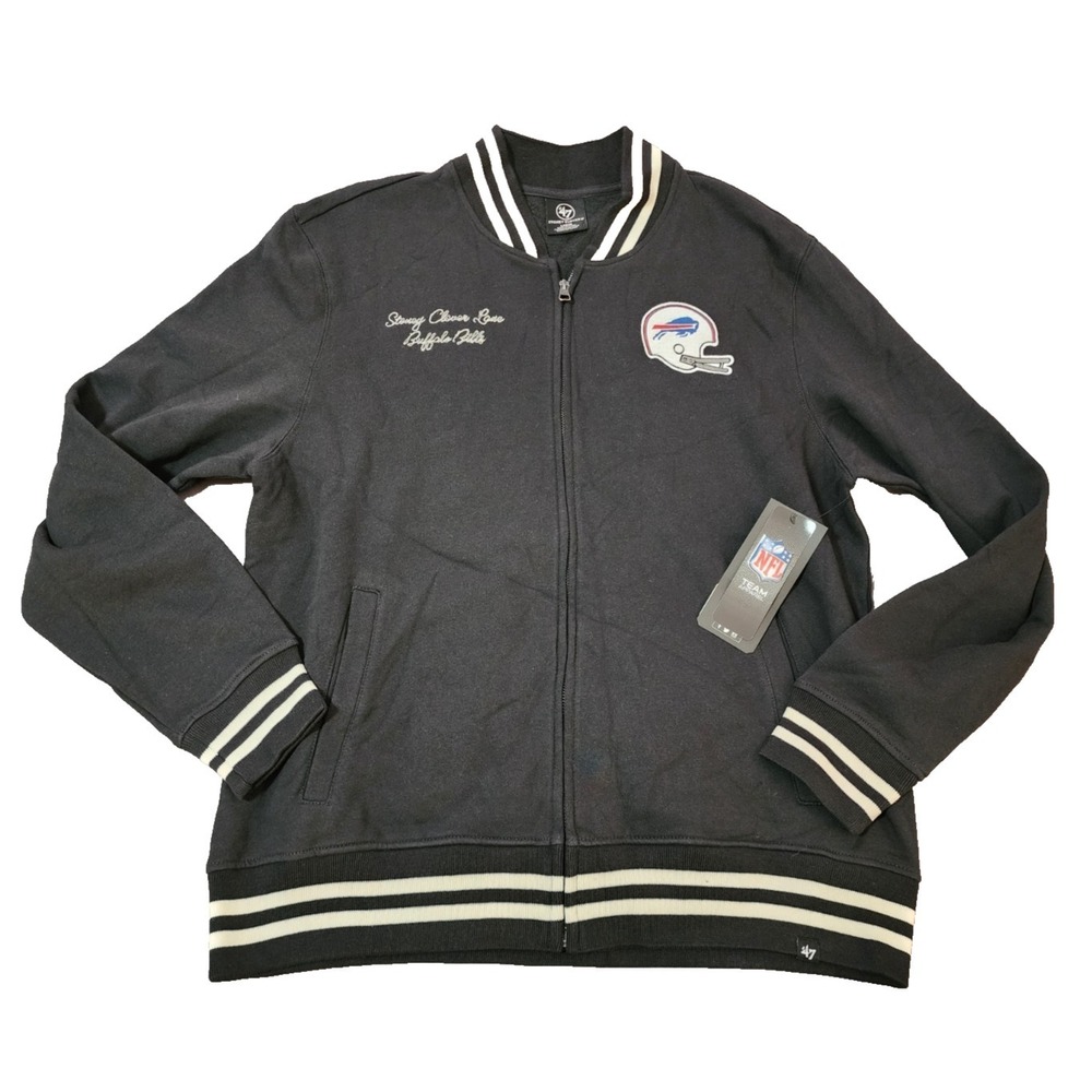 Stoney Clover Lane™ by '47® ADULT LARGE Buffalo Bills Camden Track Jacket - $200